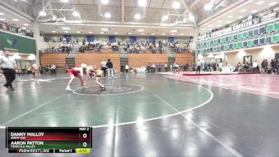 150 lbs Quarterfinal - Danny Malloy, Great Oak vs Aaron Patton, Temecula Valley