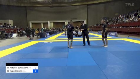Denis Mitchel Batista Pinto vs Chrustopher Ryan Haines 2024 Pan IBJJF Jiu-Jitsu No-Gi Championship