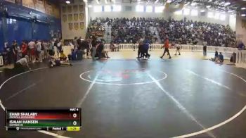 132 lbs Cons. Round 1 - Isaiah Hansen, Sumner Hs vs Ehab Shalaby, Osceola (Kissimmee)