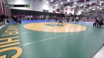 135 lbs Champ. Round 1 - Isabella Ung, Buena Park vs Ilinca Nedelcu, Agoura