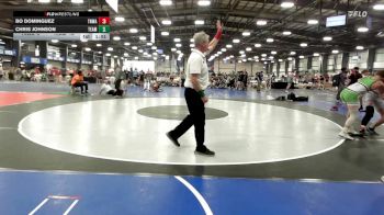 132 lbs Rr Rnd 3 - Bo Dominguez, TNWA Gold vs Chris Johnson, Team RJN Green