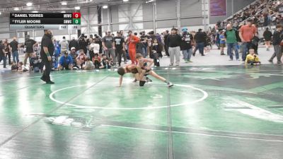 63 lbs Quarters - Tyler Moore, St. Maries Wrestling Club vs Daniel Torres, Mat Demon Wrestling Club