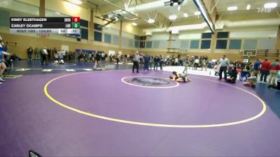 135lbs Cons. Round 2 - Carley Ocampo, Liberty (Girls) vs Kinsy Elsethagen, Southridge (Girls)