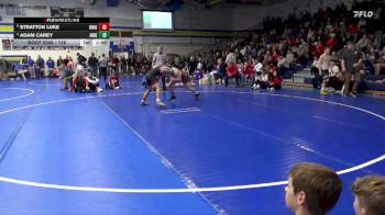 126 lbs Quarterfinal - Stratton Luke, Union, LaPorte City vs Adam Carey, Independence