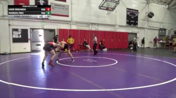 165 lbs Cons. Round 2 - Patrick Piec, Palomar College vs Luke Desando, Palomar College