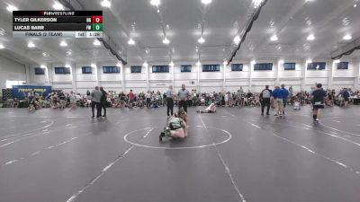 144 lbs Finals (2 Team) - Tyler Gilkerson, Ohio Gold vs Lucas Barr, Freakztyle Wrestling