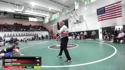 190 lbs Champ. Round 3 - Ruben Gracian, John Glenn vs Jacob Cruz, Etiwanda