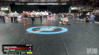 5A 189 lbs Quarterfinal - Talley Logan, Los Lunas vs Carlos Gamboa, Las Cruces