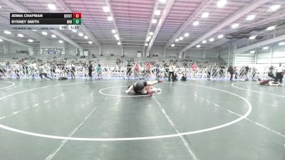 235 lbs 5th Place - Jenna Chapman, Quest School Of Wrestling Girls - HSG vs Sydney Smith, Indiana Outlaws Pink - HSG