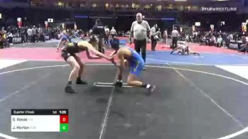 126 lbs Quarterfinal - George Rosas, The Club vs Jack Morton, Threshold WC