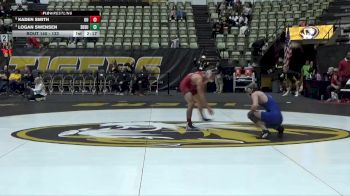133 lbs 5th Place Match - Kaden Smith, Oklahoma vs Logan Swensen, South Dakota State