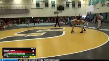 170 lbs Quarterfinal - Adam Kraft, Poudre vs Juan Santana Morales, South