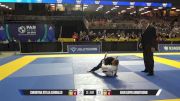 Eden Capri Armstrong vs Christina Stella Carballo 2025 Pan Kids Jiu-Jitsu IBJJF Championship
