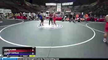 220 lbs Placement Matches (16 Team) - James Flores, OCWA vs Robert Castillo, KTWA