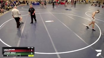 126 lbs Cons. Round 4 - Jack Fischer, Minnesota vs Jayden Jirele, Owatonna Wrestling Academy