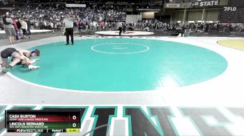 100 lbs Champ. Round 1 - Cash Burton, Scrap Yard Garage Wrestling vs Lincoln Bernard, Mat Rats Rebooted Wrestling