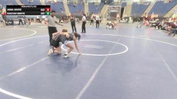 101 lbs Final - Anna White, Casselton Crushers vs Kailyah Bento, Cheyenne East