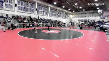 132 lbs Quarterfinal - Aiden Lamarre, Bristol Central vs Cael Finn, Simsbury