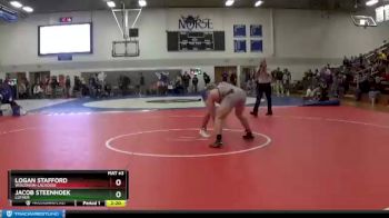 197 lbs Champ. Round 1 - Logan Stafford, Wisconsin-LaCrosse vs Jacob Steenhoek, Luther