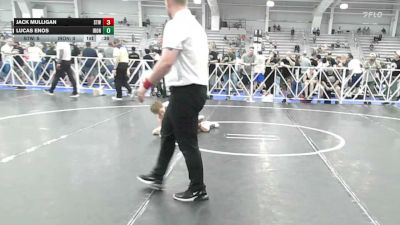 113 lbs Rr Rnd 1 - Jack Mulligan, Shore Thing Wave - HSB vs Lucas Enos, Iron Faith Silver - HSB