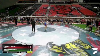 116-125 lbs Quarterfinal - Sage Wierzbicki, Montana vs Charity Smith, Utah