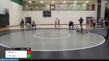 132 lbs Cons. Round 3 - Zachary Petrusky, Junction City High School Wrestling vs Levi McGrew, Nebraska