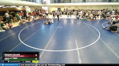 77-81 B Round 2 - Keagan Collins, Sanderson Wrestling Academy vs Nikolai Tibbs, Ravage