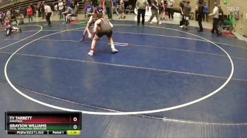 155 lbs Quarterfinal - Ty Tarbett, Shootbox vs Grayson Williams, Total Domination Wrestling