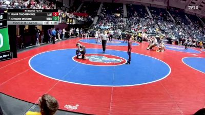 2A-132 lbs Cons. Round 1 - Jamir Thompkins, Laney vs Jordan Moore, Westside, Macon