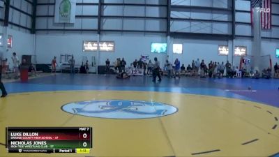 165 lbs Cons. Round 3 - Luke Dillon, Orange County High School vs Nicholas Jones, Iron Tide Wrestling Club