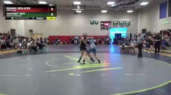 137 lbs Champ. Round 1 - Gianna Sedlacek, White Pine vs Whitney Heit, Bishop Manogue