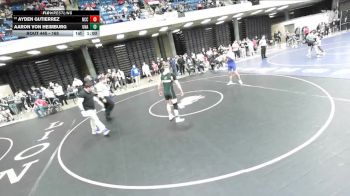 165 lbs Cons. Round 1 - Ayden Gutierrez, Newman Central Catholic vs Aaron Von Heimburg, Unattached