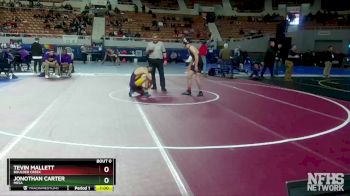 D1-150 lbs Cons. Round 1 - Jonothan Carter, Mesa vs Tevin Mallett, Boulder Creek