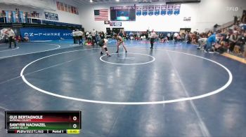 157 lbs Cons. Round 3 - Gus Bertagnole, Natrona County vs Sawyer Nachazel, Lander Valley