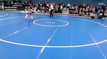 138 lbs Consolation Bracket - Cam McClatchey, Lincoln Standing Bear vs Hayden Klimek, Grand Island