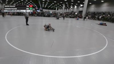 132 lbs Champ. Rd Of 128 - Gavin Palace, Payson Club Wrestling vs Karson Pulver, Iowa