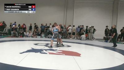 77 kg Champ. Rd Of 32 - Jacob Marshall, Panguitch vs Troy Shannon, Pembroke RTC