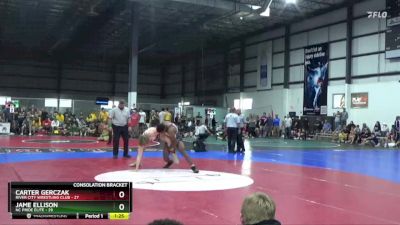 190 lbs Semis & 1st Wb (8 Team) - Jame Ellison, NC PRIDE ELITE vs Carter Gerczak, RIVER CITY WRESTLING CLUB