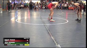 106 lbs 5th Place Match - Kole Younger, Marsh Valley vs Mikael Teague, Minico