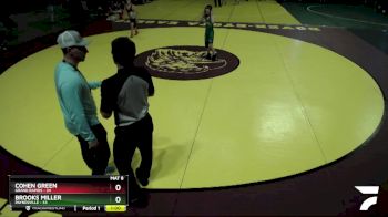 115 lbs Semis (4 Team) - Brooks Miller, Paynesville vs Cohen Green, Grand Rapids