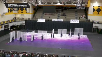 Decatur Central HS "Indianapolis IN" at 2026 WGI Guard Avon Regional+