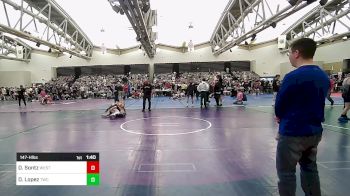 147-H lbs Round Of 64 - Dylan Sontz, Westfield vs Damian Lopez, TWC