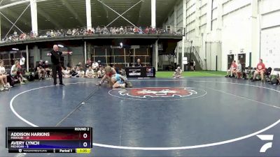 130 lbs Round 2 (8 Team) - Addison Harkins, Missouri vs Avery Lynch, Michigan