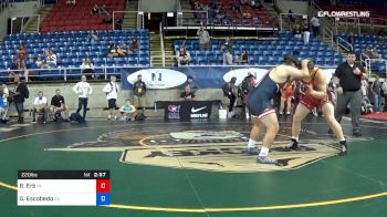 220 lbs Rnd Of 64 - Braydon Erb, Indiana vs Guillermo Escobedo, California