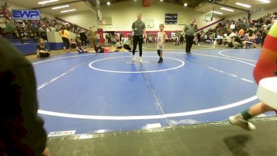 52 lbs Round Of 16 - Baker James, Cowboy Wrestling Club vs Krue Goodin, Cowboy Wrestling Club