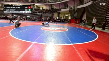 175-1A Quarterfinal - Case Hanley, Banks County vs CADEN MCWILLIAMS, Commerce Hs