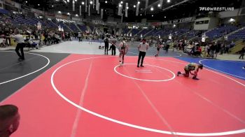 116 lbs 2nd Place - Deaundrey Holmes, Nebraska Titans vs Malakii Martin, Bear Cave WC