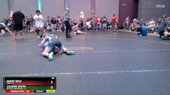 95 lbs Round 1 (4 Team) - Avery Rios, LWA vs Cooper Smith, MO Outlaws Black