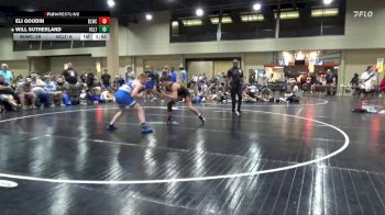 150 lbs Round 5 (6 Team) - Will Sutherland, Vancleave Takedown Club vs Eli Goodin, Blackman WC