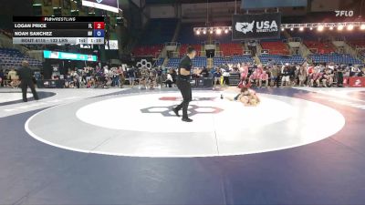 132 lbs Champ. Rd Of 128 - Logan Price, FL vs Noah Sanchez, NV